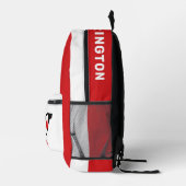 Sac À Dos Imprimé Nom personnalisé Canada Love (Droite)