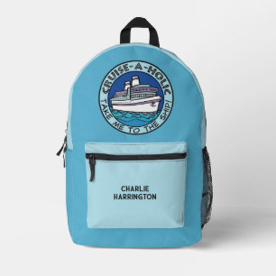 Sac À Dos Imprimé Nom personnalisé Cruise-A-Holic
