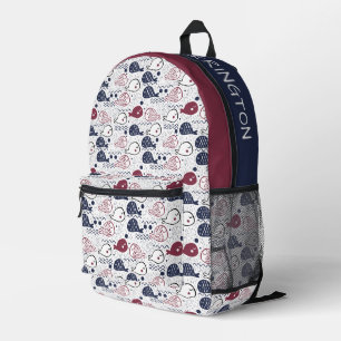Sac À Dos Imprimé Nom personnalisé Cute Fish Motif