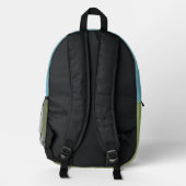 Sac À Dos Imprimé Nom personnalisé Golf (Verso)