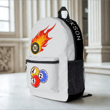 Nom personnalisé moderne Billiard Burning Ball