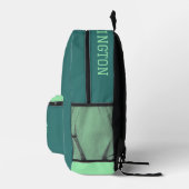 Sac À Dos Imprimé Nom personnalisé Poisson de boisson (Droite)