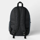 Sac À Dos Imprimé Nom personnalisé / Texte Zodiac Signal Gemini (Verso)