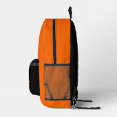 Sac À Dos Imprimé Nom personnel Solid Orange (Droite)