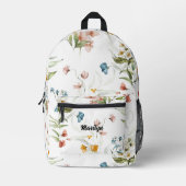 Sac À Dos Imprimé Nom sur l'aquarelle de l'art néerlandais (Recto)