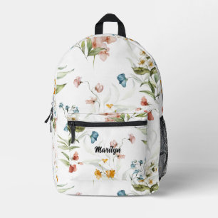 Sac À Dos Imprimé Nom sur l'aquarelle de l'art néerlandais