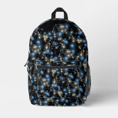 Sac À Dos Imprimé Notes musicales et lumières de fête (Recto)