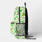 Sac À Dos Imprimé Notes musicales shamrocks (Droite)