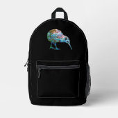 SAC À DOS IMPRIMÉ NOUVELLE-ZÉLANDE KIWI PAUA (Recto)