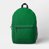 Sac À Dos Imprimé Nuances de dégradé subtil vert forêt (Recto)