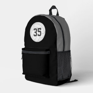 Sac À Dos Imprimé numéro de maillot de joueur de volley-ball de coul