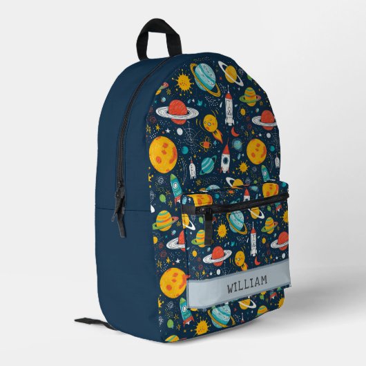Sac À Dos Imprimé Objet spatial et roquettes Les enfants rentrent à  (Coin arrière gauche)