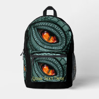 Œil de prédateur reptile primal
