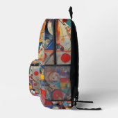 Sac À Dos Imprimé Œuvre d'art abstrait moderne (Droite)
