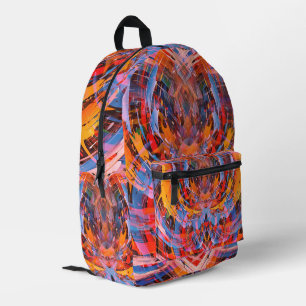 Sac À Dos Imprimé Œuvre d'art abstraite mystique fantastique