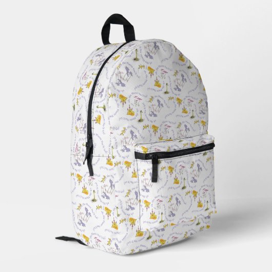Sac À Dos Imprimé Oh, les endroits que vous irez ! (Coin arrière gauche)