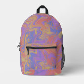 Sac À Dos Imprimé Oil Spill  (Recto)