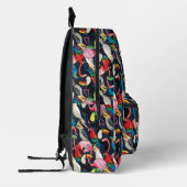 Sac À Dos Imprimé Oiseaux exotiques (Gauche)