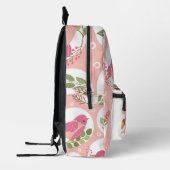 Sac À Dos Imprimé Oiseaux Mignons (Gauche)
