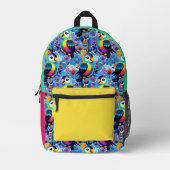 Sac À Dos Imprimé Oiseaux tropicaux (Recto)