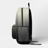 Sac À Dos Imprimé Ombre noir gris élégant tendance (Droite)