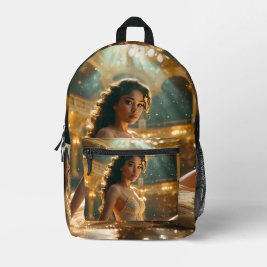 SAC À DOS IMPRIMÉ OPÉRA - DANSEUSE - BALLET (Recto)