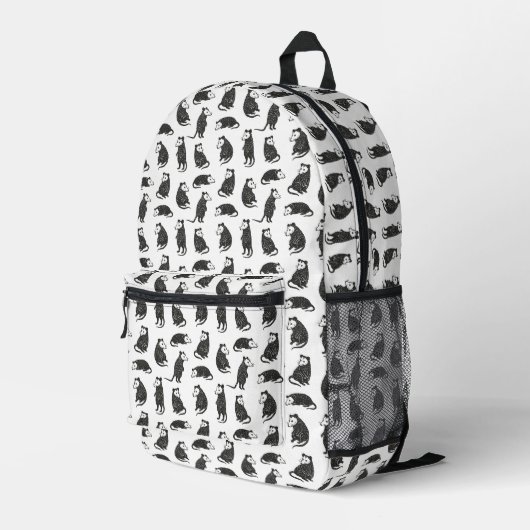 Sac À Dos Imprimé Opossums (Coin arrière droit)