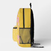 Sac À Dos Imprimé Orange à la moutarde orange (Droite)