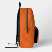 Sac À Dos Imprimé Orange Citrus (Gauche)