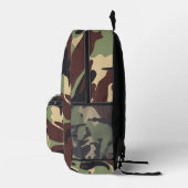 Sac À Dos Imprimé Ordinateur portable Brown Camo Vert (Droite)