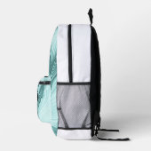Sac À Dos Imprimé Oreiller jeté abstrait moderne vert menthe sarcell (Droite)