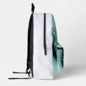 Sac À Dos Imprimé Oreiller jeté abstrait moderne vert menthe sarcell (Gauche)