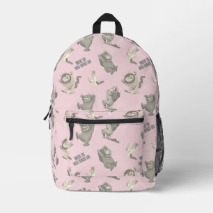 Sac À Dos Imprimé Où sont les choses sauvages motif étoile rose