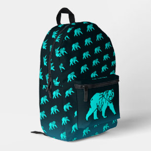 Sac À Dos Imprimé Ours bleu Kodiak