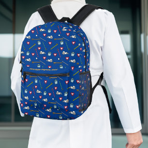 Sac À Dos Imprimé Outils dentaires mignons