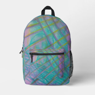 Sac À Dos Imprimé P34 Art Abstrait Coloré Unique