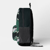 Sac À Dos Imprimé Pack arrière (ao) - Chevron en Crochet vert (Droite)