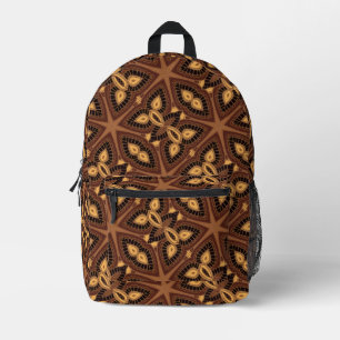 Sac À Dos Imprimé Pack arrière d'impression géométrique Tribal