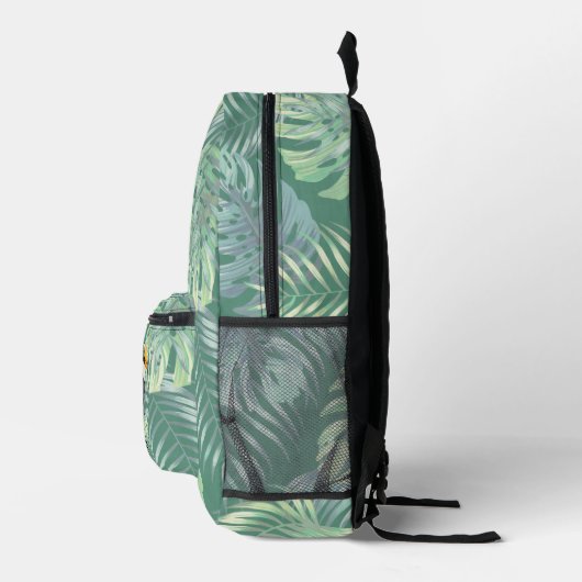 Sac À Dos Imprimé Pack arrière Tropical Toucan Design (Droite)