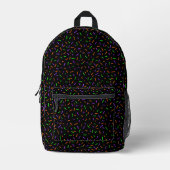 Sac À Dos Imprimé Paillettes Effrayantes (Recto)