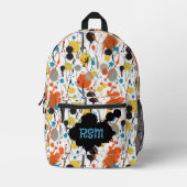 Sac À Dos Imprimé Paint Splatter (Recto)