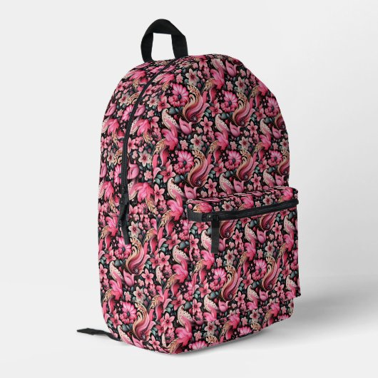 Sac À Dos Imprimé Paisley (Coin arrière gauche)