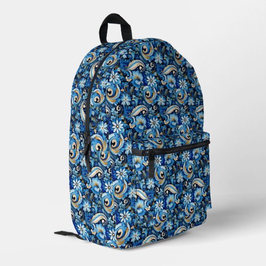Sac À Dos Imprimé Paisley (Coin arrière gauche)