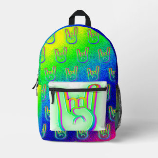 Sac À Dos Imprimé Paix soit avec ma voiture