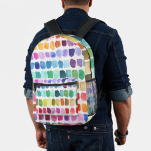 Sac À Dos Imprimé Palette Joyeux de Couleurs - Été
