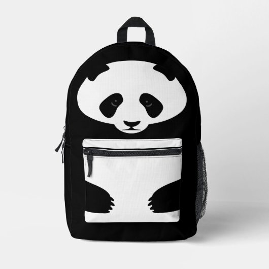 Sac À Dos Imprimé Panda de dessin animé (Recto)
