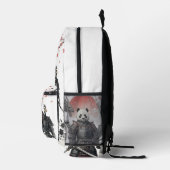 Sac À Dos Imprimé Panda Samouraï & Guerriers Mythiques Art Fantastiq (Droite)