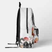 Sac À Dos Imprimé Panda Samouraï & Guerriers Mythiques Art Fantastiq (Gauche)