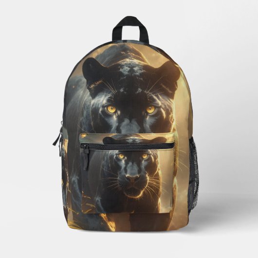 Sac À Dos Imprimé Panthère (Recto)