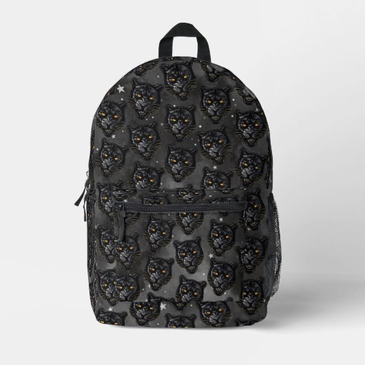 Sac À Dos Imprimé Panthère noire (Recto)